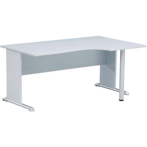 Solo compact desk - L-shaped legs