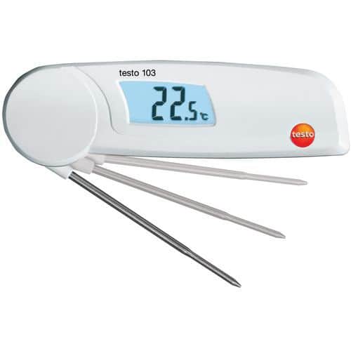 Testo 103 thermometer with folding probe
