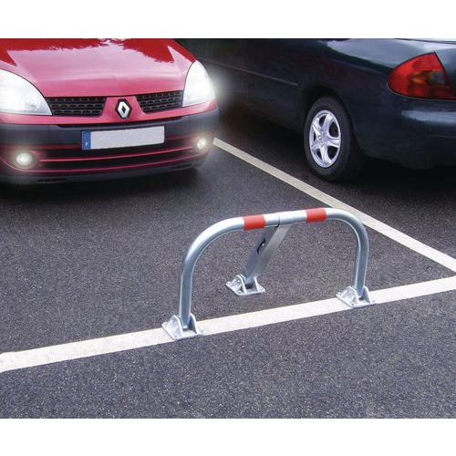 Car park barrier without damper