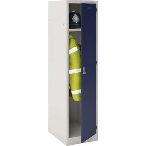 Bisley PPE/Uniform Storage Lockers - Metal Lockers - 1 Shelf - Bisley