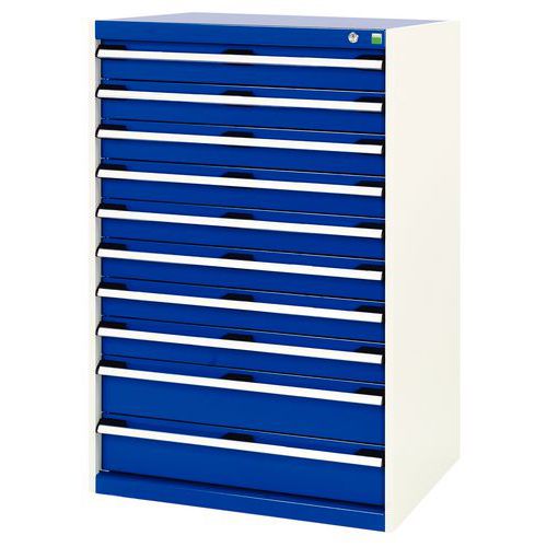 Bott SL-86 workshop cabinet with drawers - Height 120 cm