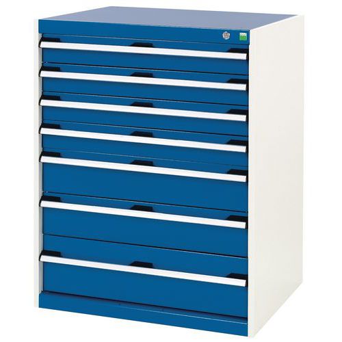 Bott SL-86 workshop cabinet with drawers - Height 100 cm