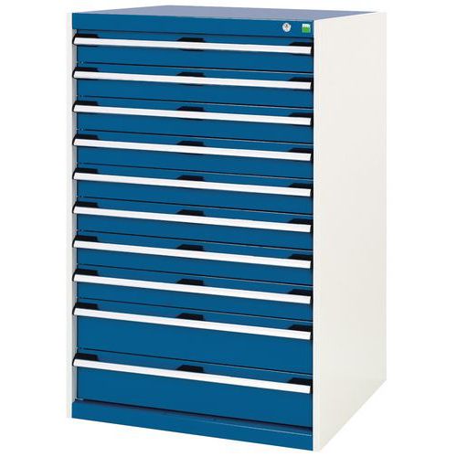 Bott SL-87 workshop cabinet with drawers - Height 120 cm