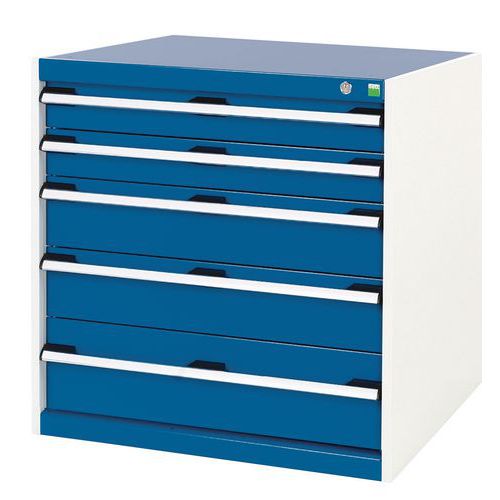 Bott SL-87 workshop cabinet with drawers - Height 80 cm