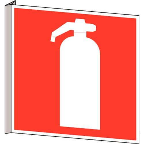 Fire safety sign - Fire extinguisher - Rigid