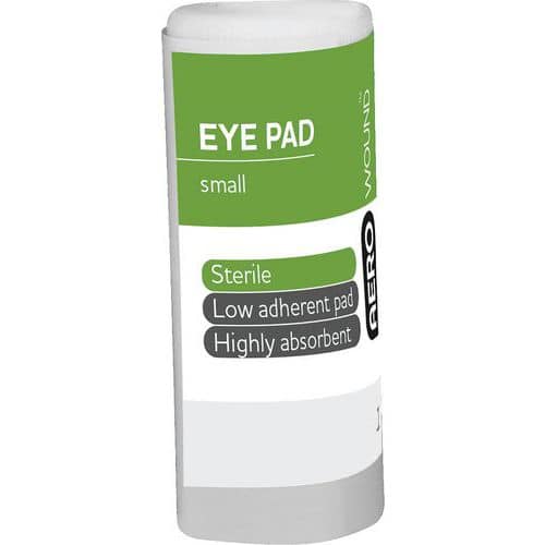 HSE Eye Pad Bandages - Pack Of 12 - LxW 75x55mm - AeroWound