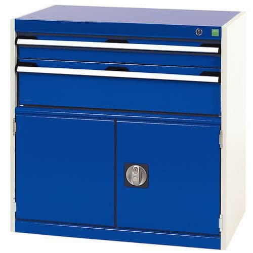 Bott SL-85 workshop cabinet with drawers - Height 80 cm