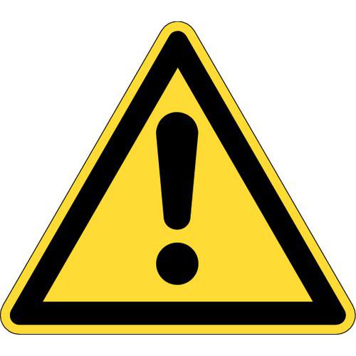 Hazard sign - General hazard - Rigid