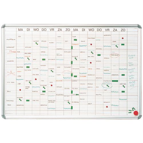 Double weekly planning - English