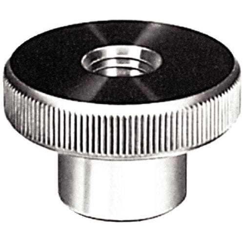 Knurled nut - With threaded insert