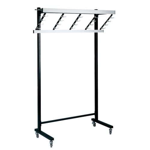 Hanging rail - Width 120 cm - 40 and 80 pieces of clothing  - Gardelux
