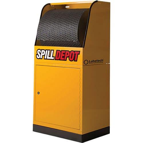 Lubetech Spill Depot - Cabinet and Spill Mat Dispensing Unit