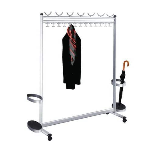 Multiline coat rack