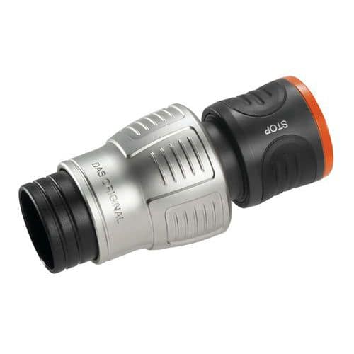 Premium Ergonomic Aqua Stop connector - Ø 19 mm