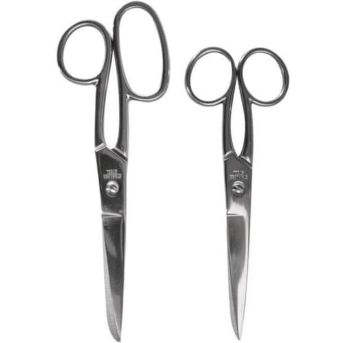 Chrome office scissors