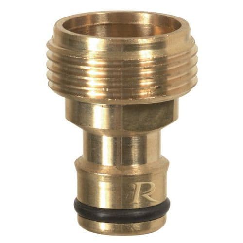 Multifunctional 3/4 brass threaded adaptor - Male