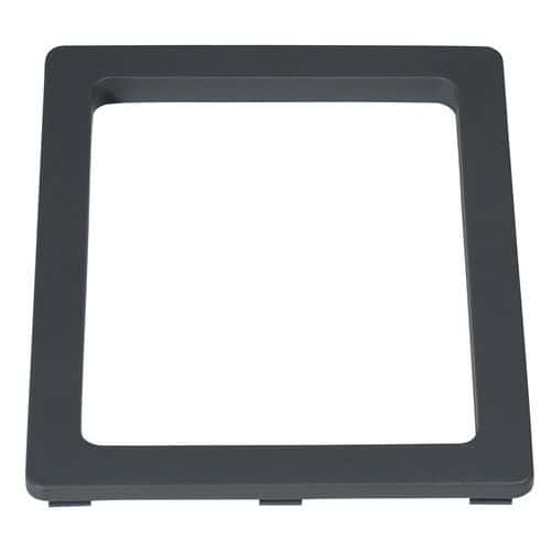 Rectangular insert compatible with 60 l and 80 l bin frame
