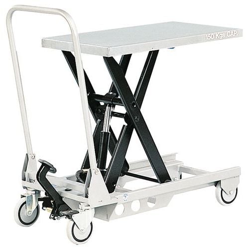 Mobile mini lifting table - Capacity 150 kg