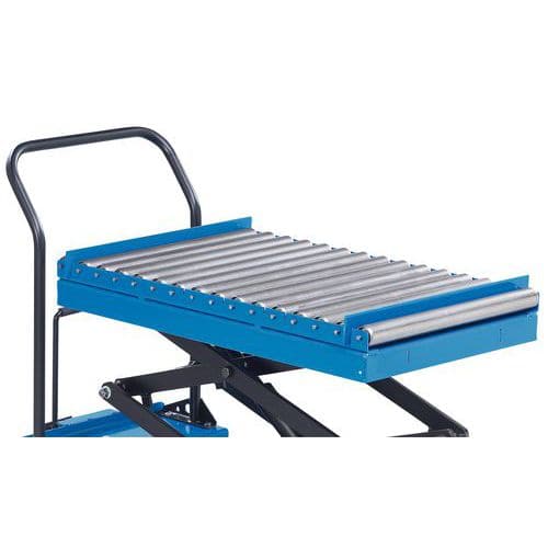 Steel roller trays