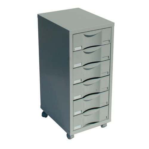 Economical mobile unit - Six drawers