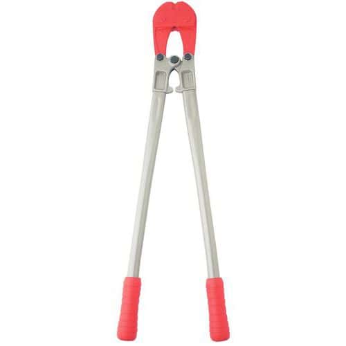 Tubular-arm bolt cutters