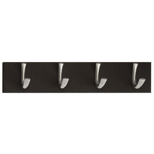 Wall mounted coat rack - 4 hooks