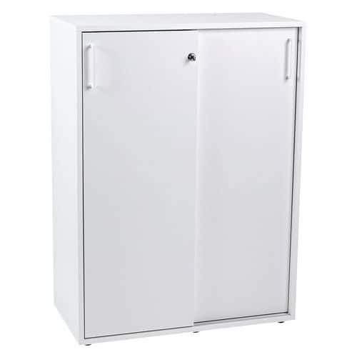 Misao low cabinet with sliding doors - Manutan Expert