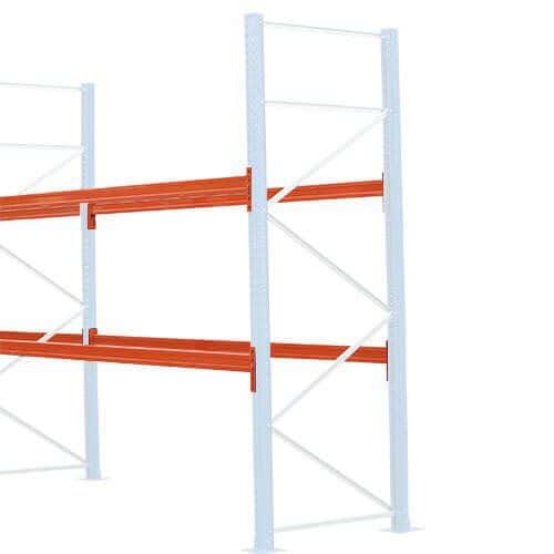 Pair of Pallet Racking Beams - 2000-3000kg Capacity