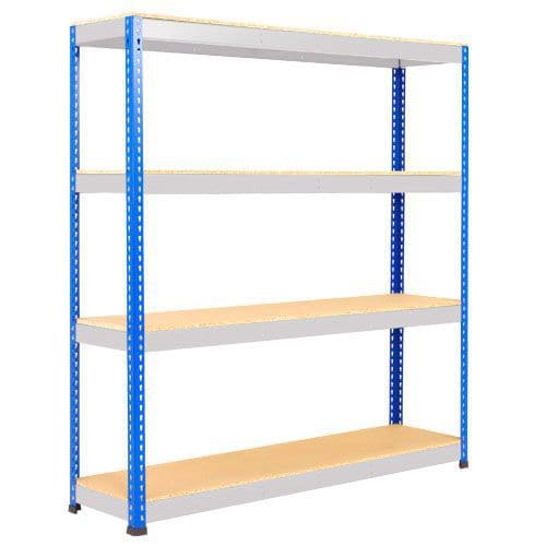 Rapid Essentials 440kg Industrial Shelving with Chipboard Shelves