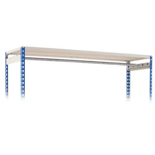 Rapid 2 Single Rod Garment Shelving - Extra Rail Level