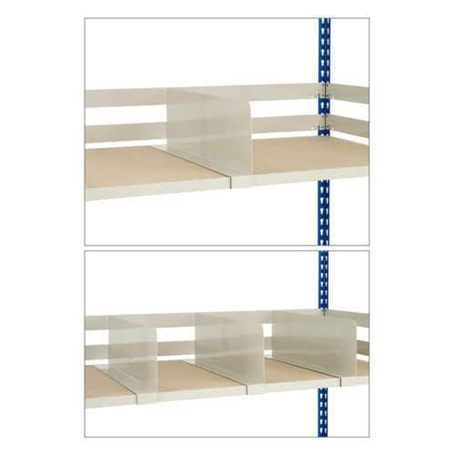 Rapid 2 Shelf Divider - Grey