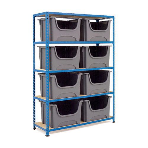 Rapid 2 (1600h x 1120w) Bin Storage Unit With 8 Bins