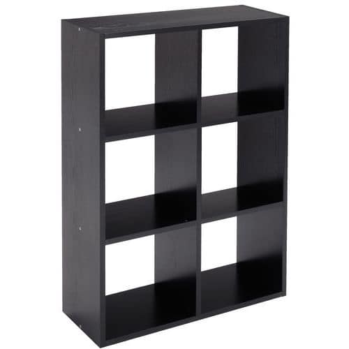 Maxicube three/six/nine-compartment storage unit - Black - Artarredi