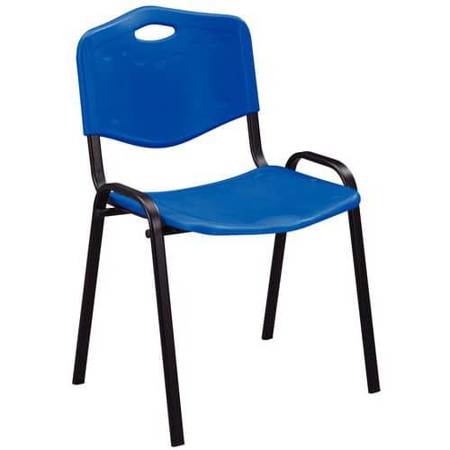 Reception/Waiting Room Chairs - Plastic Visitor Chair - Manutan Expert