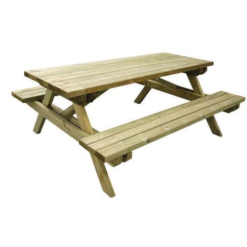 Pine Picnic Table - Benito