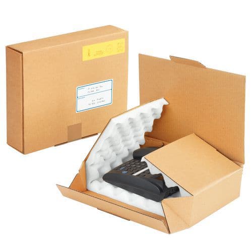 Cardboard shipping box - Foam inner