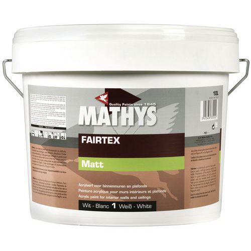 Rust-Oleum matt acrylic wall and ceiling paint Mathys, white