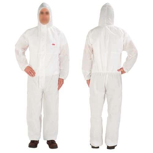 3M 4515 white disposable overalls