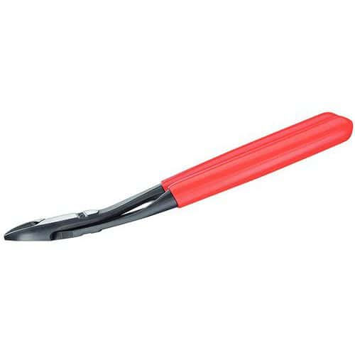 Mechanic's cutting pliers - Bent nose - Side cut