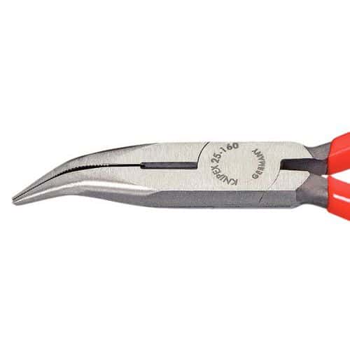 Long-nose pliers - Half-round angled nose