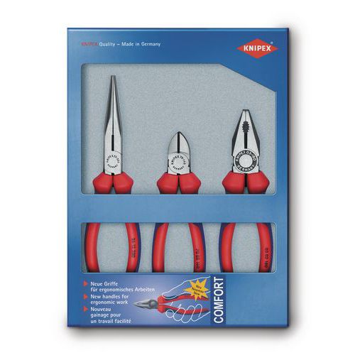 3-piece fitter pliers set