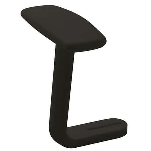 Fixed or adjustable office chair armrest - Interstuhl