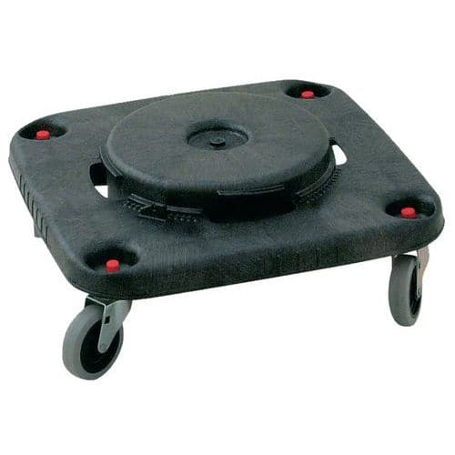 Base with castors for BRUTE square container - Rubbermaid