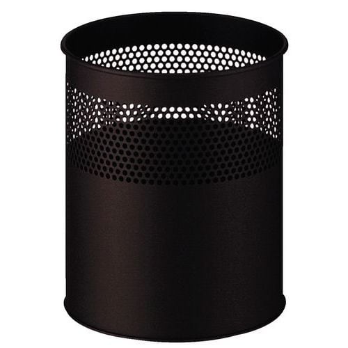 Round bin, semi-perforated - 10 to 30 L