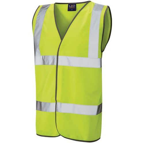 Hi Vis Superior Waistcoat Yellow