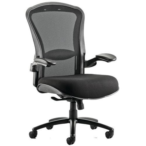 Heavy Duty Office Chair - 24 Hour/32 Stone Usage - Dynamic Houston