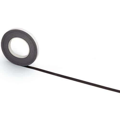 Black self-adhesive magnetic tape - Width 1 to 10 cm - MAUL