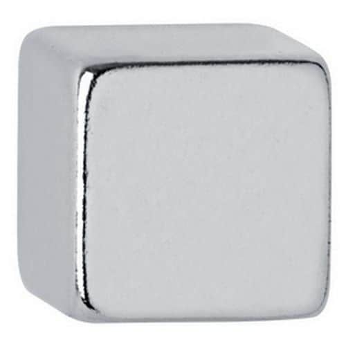 Set of ten strong cube neodymium magnets - MAUL