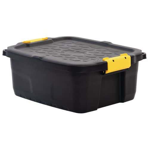 Strata Storage Box - 24L Capacity - Heavy Duty - Pack of 2 - Spacious