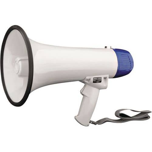 Handheld Megaphones - With Siren Or Anti-howl Function